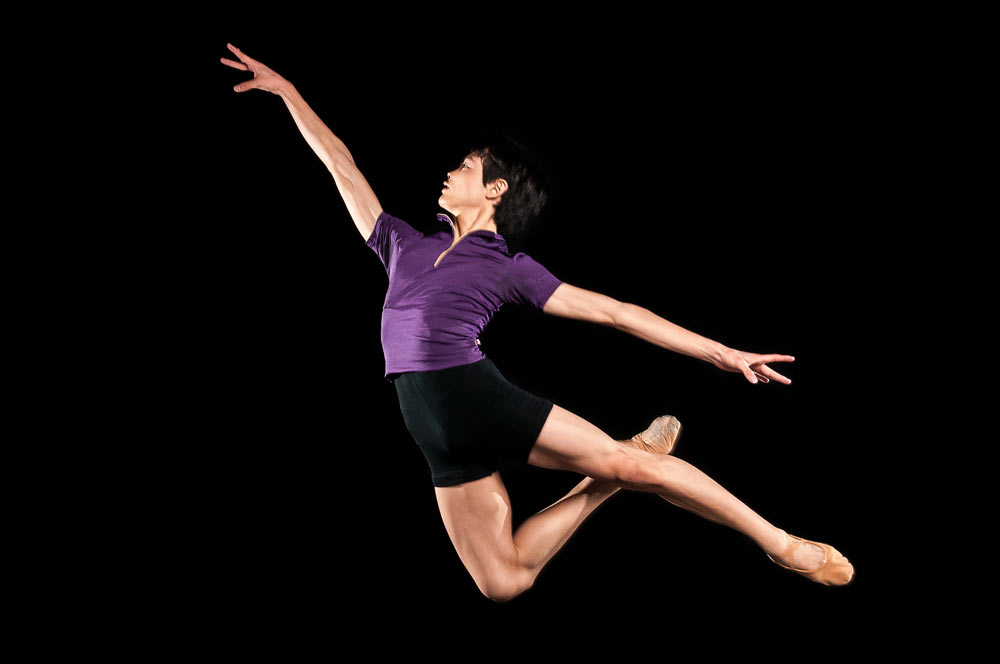 Junior Tänzer der Benedict Manniegel Dance Company